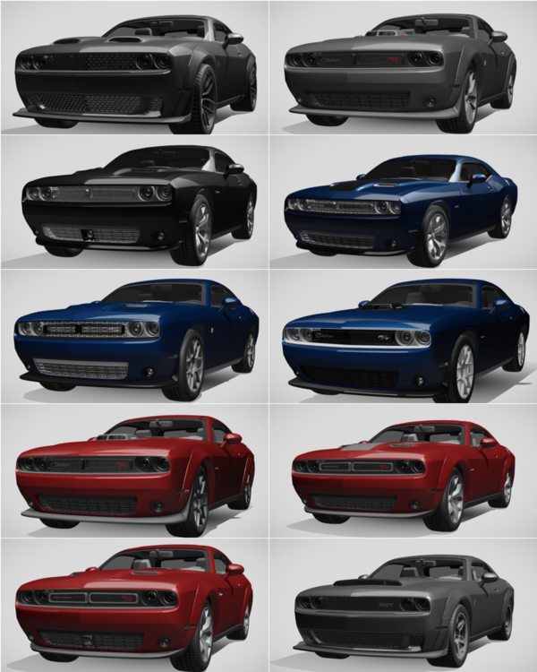 1014辆汽车3D模型合集 Sketchfab – 1014 Car 3D Models (BLEND | FBX) 65GB