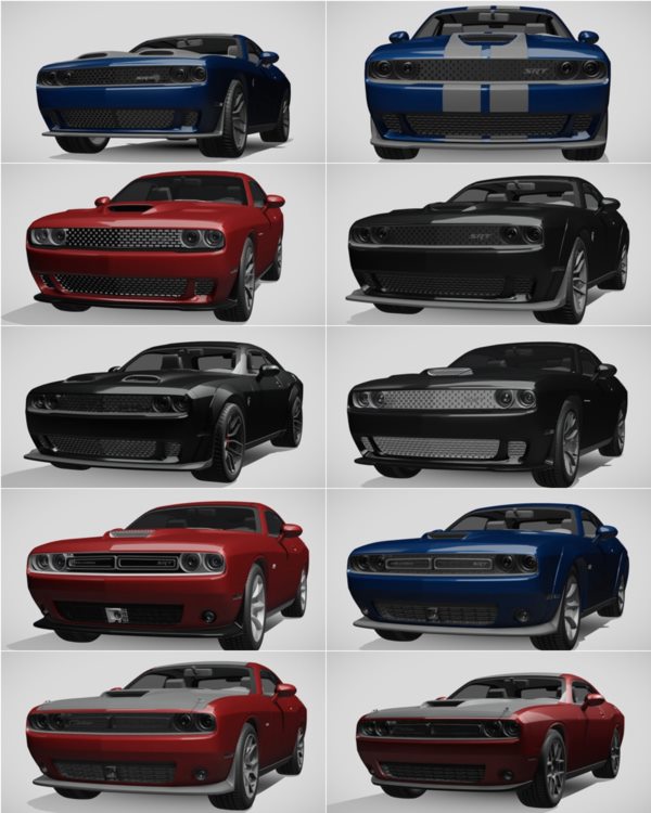 1014辆汽车3D模型合集 Sketchfab – 1014 Car 3D Models (BLEND | FBX) 65GB