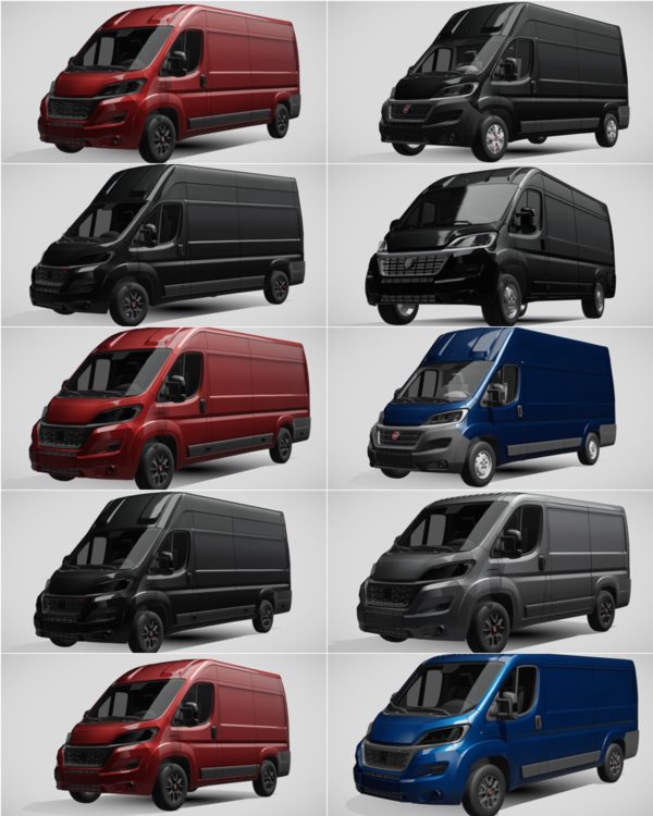 1014辆汽车3D模型合集 Sketchfab – 1014 Car 3D Models (BLEND | FBX) 65GB