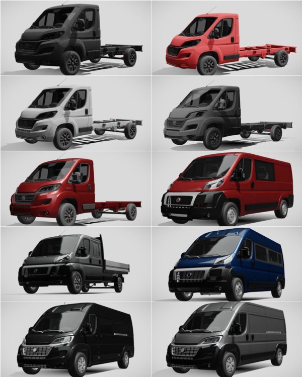 1014辆汽车3D模型合集 Sketchfab – 1014 Car 3D Models (BLEND | FBX) 65GB