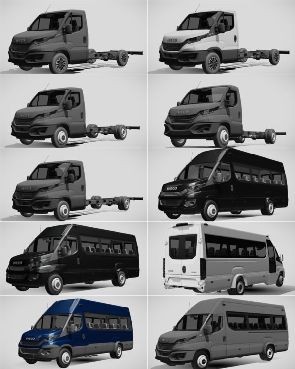 1014辆汽车3D模型合集 Sketchfab – 1014 Car 3D Models (BLEND | FBX) 65GB