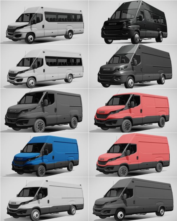 1014辆汽车3D模型合集 Sketchfab – 1014 Car 3D Models (BLEND | FBX) 65GB