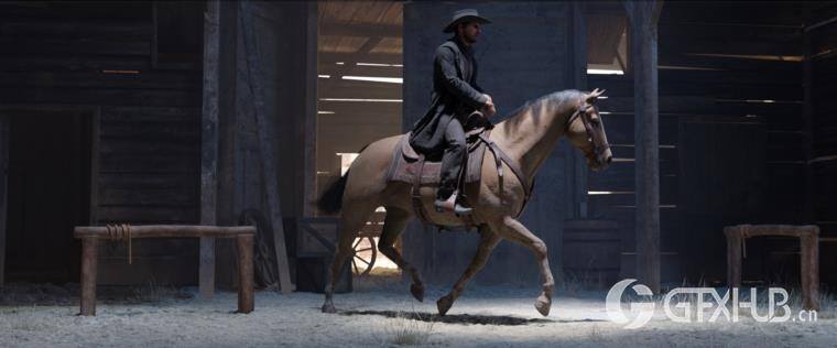 狂野西部系列 | 角色/武器/马匹/建筑物 Big Medium Small – Wild West Collection BUNDLE