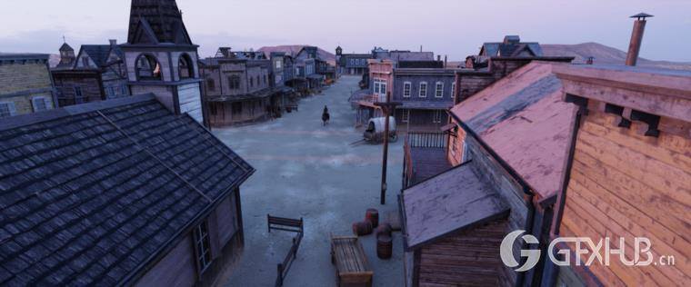 狂野西部系列 | 角色/武器/马匹/建筑物 Big Medium Small – Wild West Collection BUNDLE