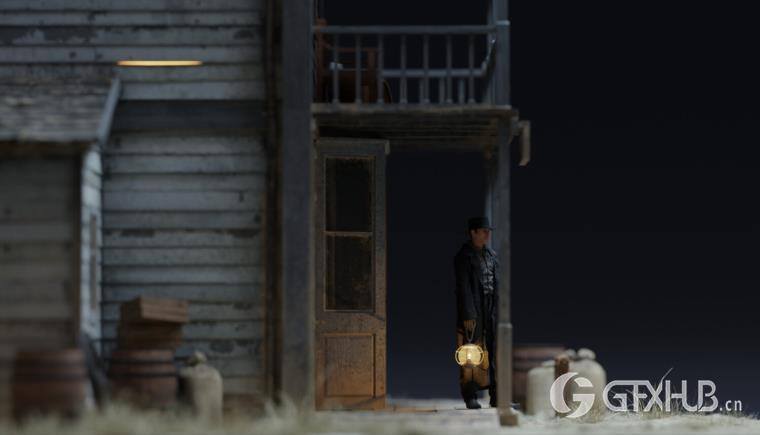 狂野西部系列 | 角色/武器/马匹/建筑物 Big Medium Small – Wild West Collection BUNDLE