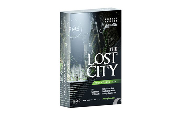 失落之城古代遗迹3D模型 Big Medium Small – The Lost City