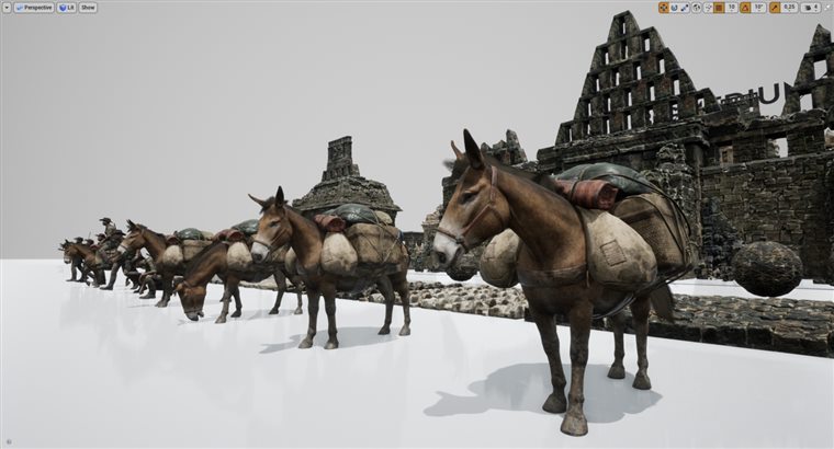 失落之城古代遗迹3D模型 Big Medium Small – The Lost City