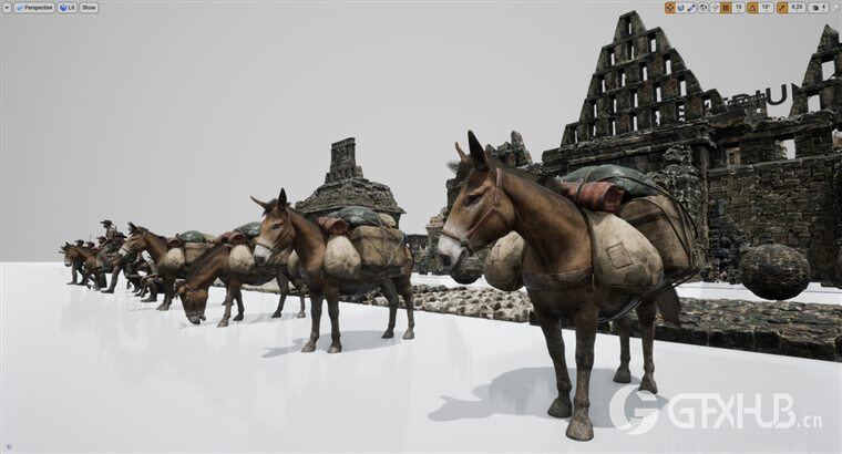 失落之城古代遗迹3D模型 Big Medium Small – The Lost City