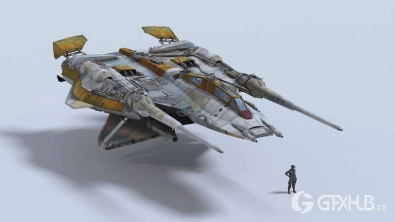 200多个人物角色科幻机甲零件3D模型 Big Medium Small - Mech Squad 3D Collection