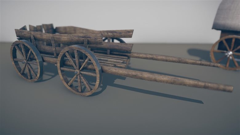 中世纪道具 Medieval Props – Mega Pack Low-poly 3D Models