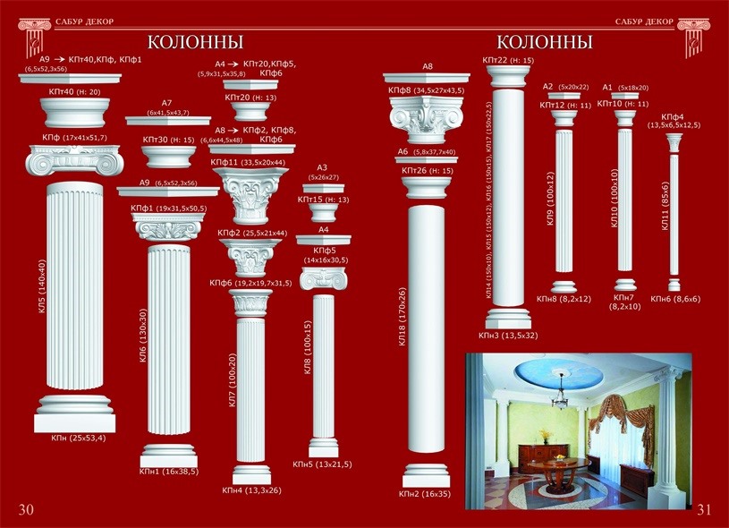 3D欧式雕花角线罗马柱合集 Sabur Decor 3D Models Collection