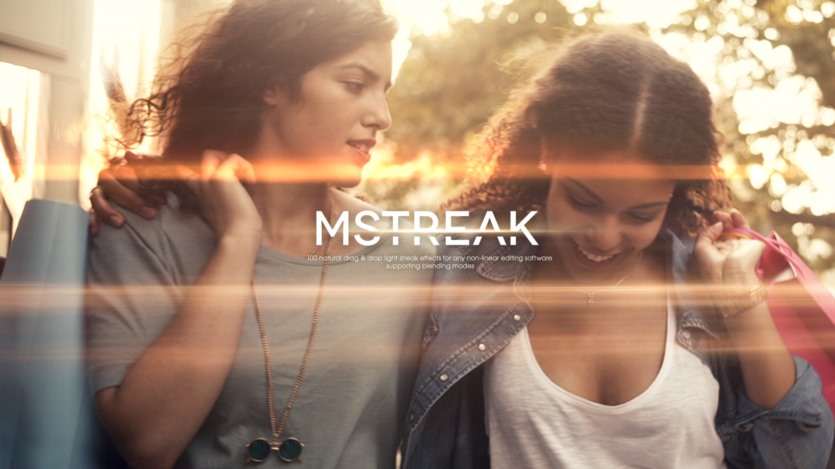 100组4K镜头光线耀斑光晕特效动画 MotionVFX - mStreaks 4K