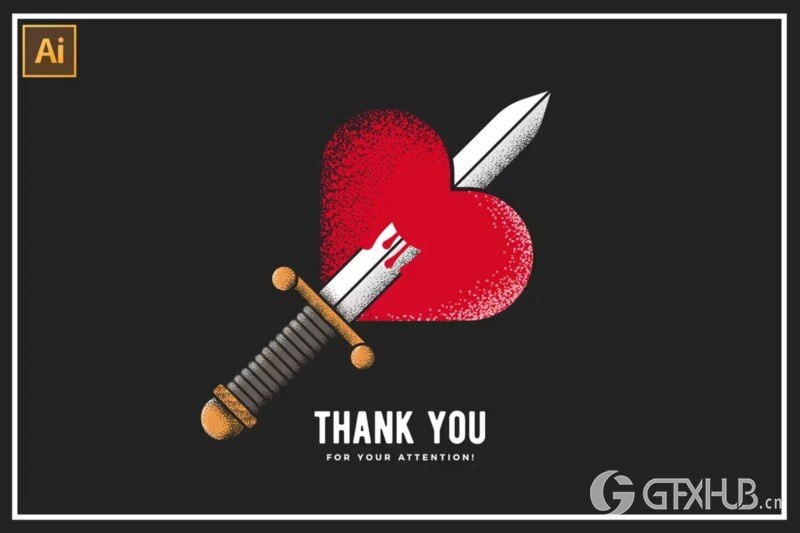 30支AI点画笔 Stipple Brushes For Illustrator