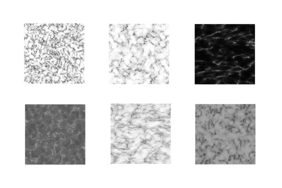 30支大理石Photoshop图章笔刷 30 Marble Stone Photoshop Stamp Brushes