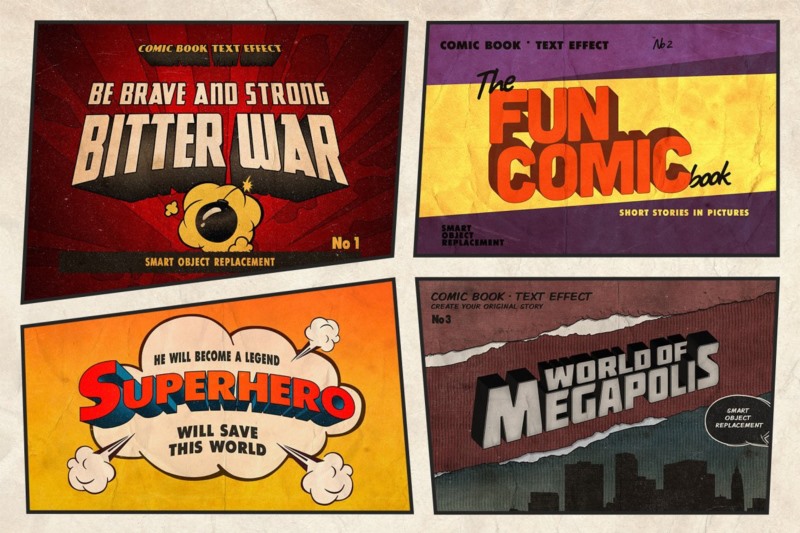 奇妙的复古漫画套装 Marvelous Vintage Comics Bundle