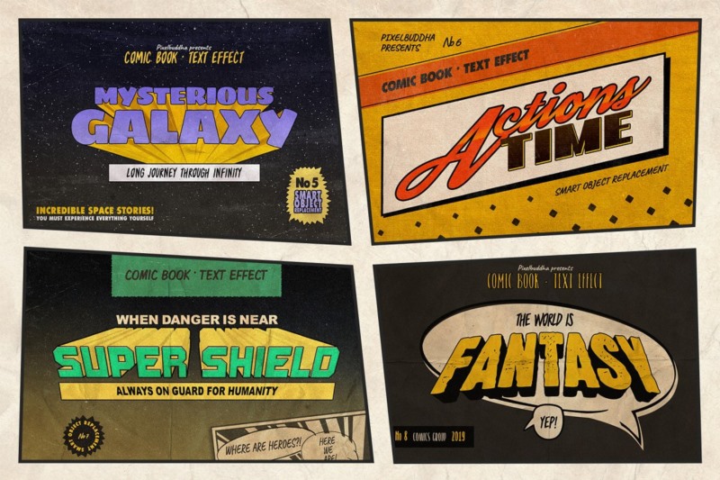 奇妙的复古漫画套装 Marvelous Vintage Comics Bundle