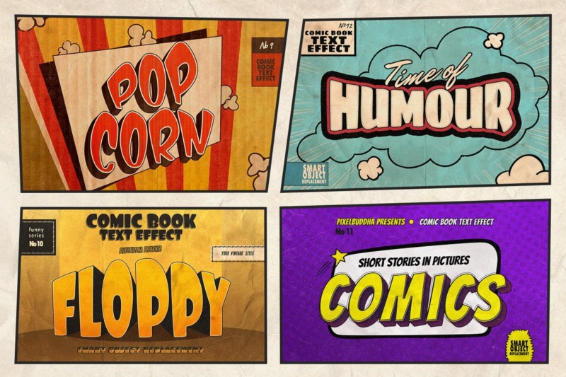 奇妙的复古漫画套装 Marvelous Vintage Comics Bundle