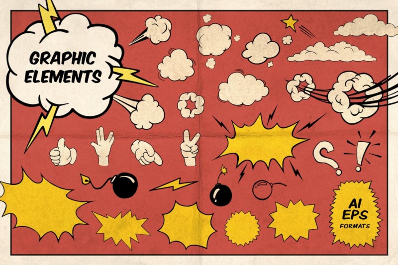 奇妙的复古漫画套装 Marvelous Vintage Comics Bundle