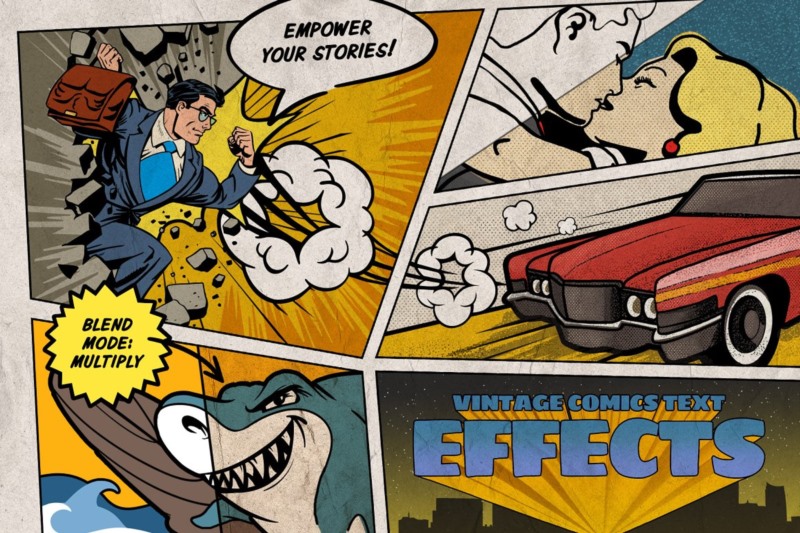 奇妙的复古漫画套装 Marvelous Vintage Comics Bundle