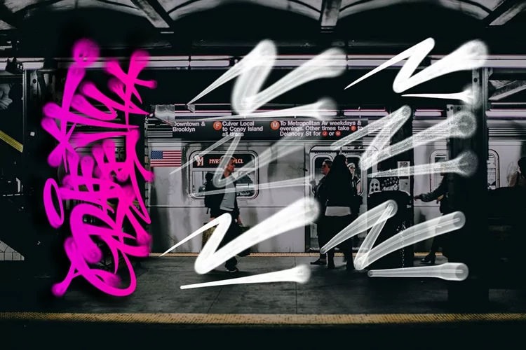 Procreate 涂鸦画笔 GRAFFITI BRUSHES for Procreate