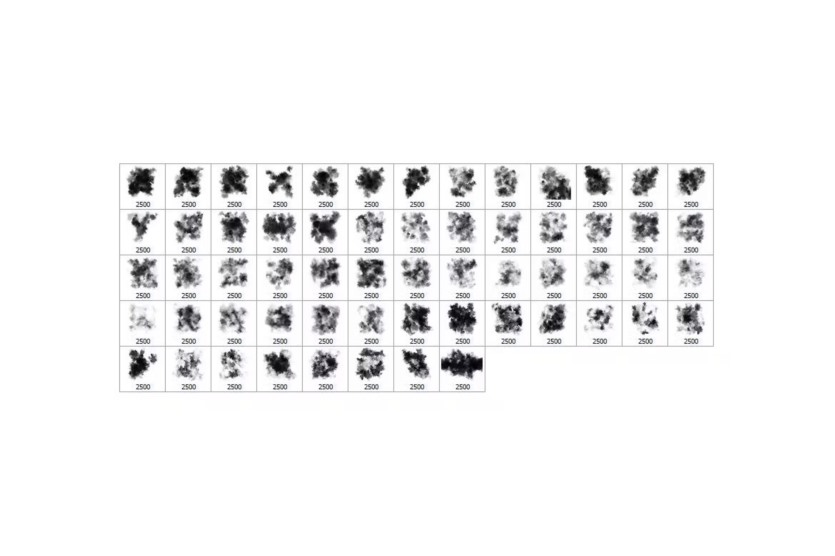 60个灰尘PS笔刷 60 Grunge Dust Photoshop Stamp Brushes