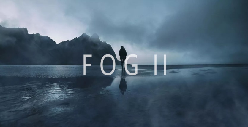 缥缈雾气雾霾特效合成动画 Lens Distortions - Fog II 4K