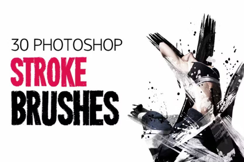 30个描边笔刷 30 Stroke Brushes