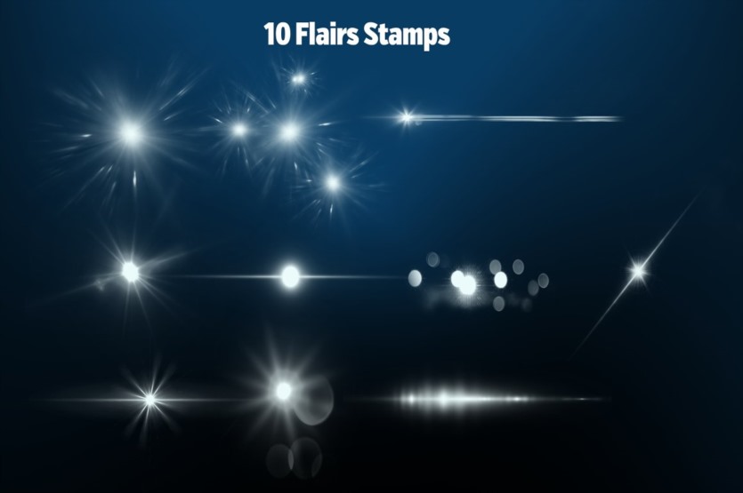 50套Procreate灯光笔刷 50 Lights Set