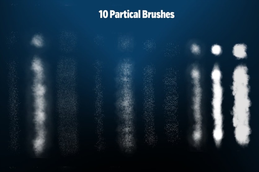 50套Procreate灯光笔刷 50 Lights Set