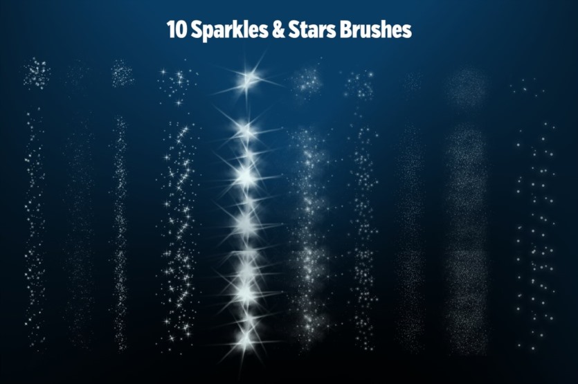 50套Procreate灯光笔刷 50 Lights Set