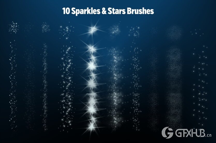 50套Procreate灯光笔刷 50 Lights Set