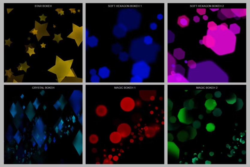 30种散景Photoshop笔刷 30 Bokeh Photoshop Brushes