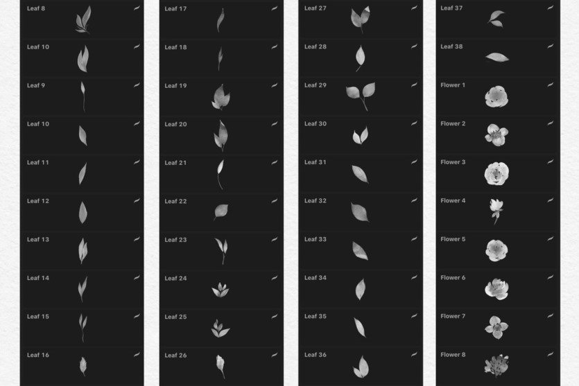 244个Procreate水彩画笔 244 Watercolor Brushes For Procreate