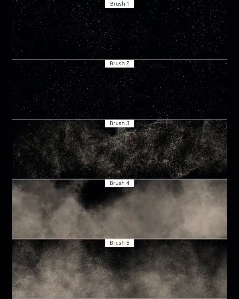 灰尘Photoshop笔刷 Dust Photoshop Brushes