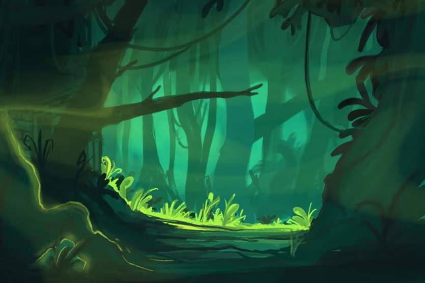 丛林Procreate画笔 The Jungle Procreate Brushes