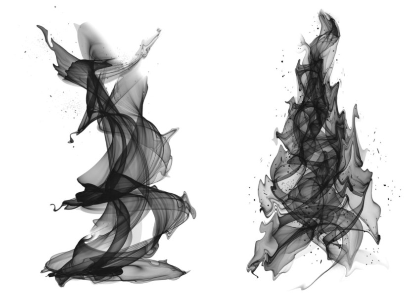火与烟雾Photoshop笔刷 Fire and Smoke Photoshop Brushes