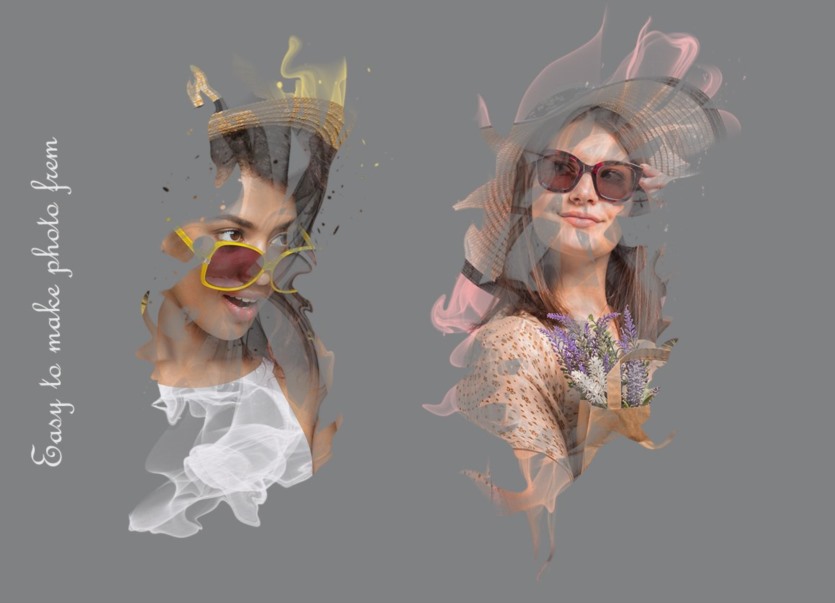 火与烟雾Photoshop笔刷 Fire and Smoke Photoshop Brushes
