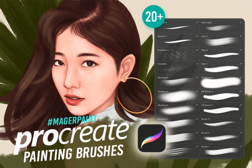 魔法颜料Procreate画笔 MAGERPAINT - Procreate Brushes