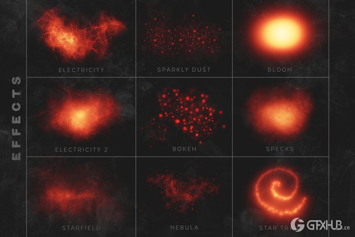 灯光Procreate笔刷 Lights Procreate Brushes