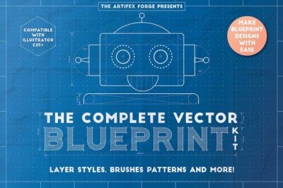 完整的矢量蓝图套件 The Complete Vector Blueprint Kit