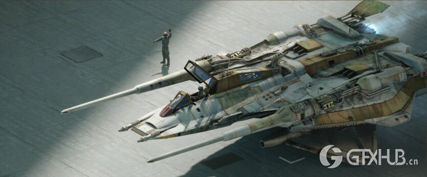 (更新) 宇宙飞船、人物角色3D模型系列套装 Big Medium Small – Modelshop Greebles Collection Bundle