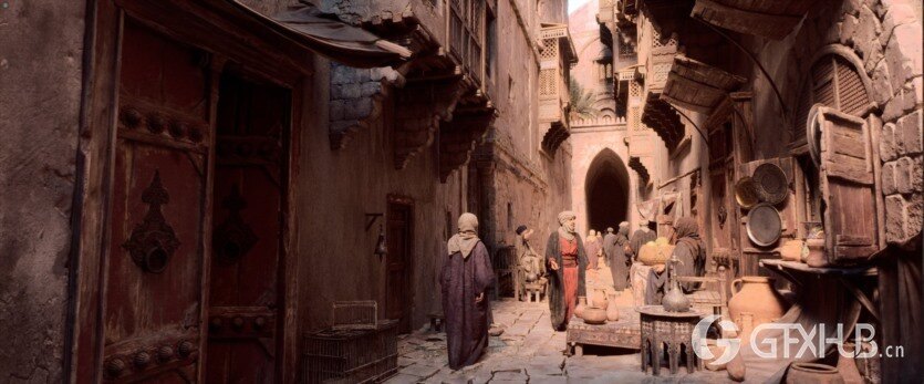 大集市 建筑、人群、骆驼、植被、模块化套件 Big Medium Small - Grand Bazaar Collection Bundle