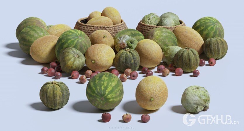 大集市 建筑、人群、骆驼、植被、模块化套件 Big Medium Small - Grand Bazaar Collection Bundle