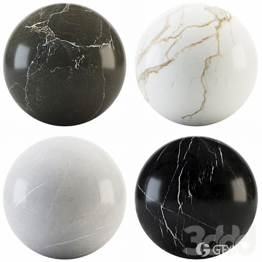 3Dsky Pro 大理石材质贴图下载