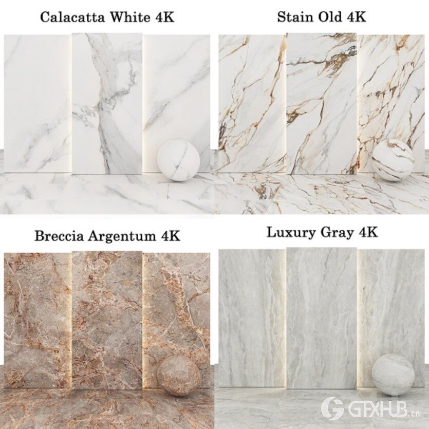 3Dsky Pro 大理石材质贴图下载