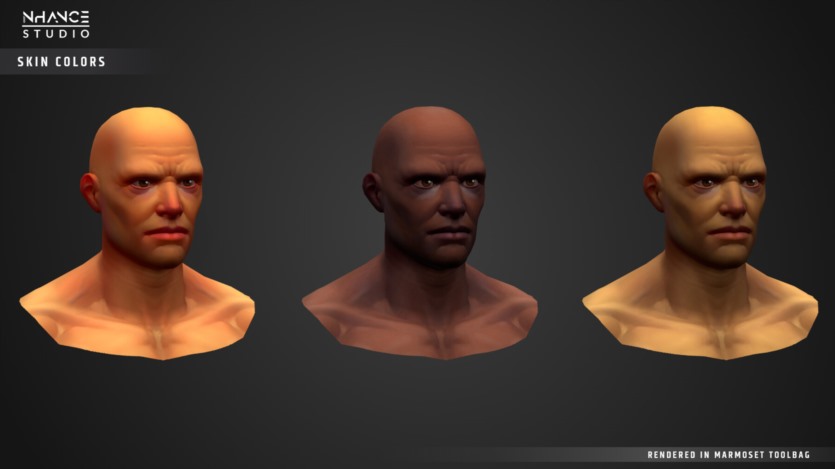 UE虚幻引擎 模块化奇幻程式化人类男性角色 Modular Fantasy Stylized Human Male