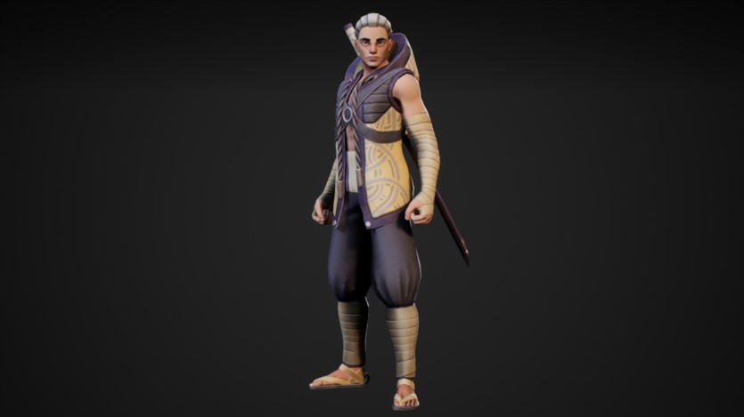 UE虚幻引擎 模块化 RPG 角色 Aki - Stylized Character
