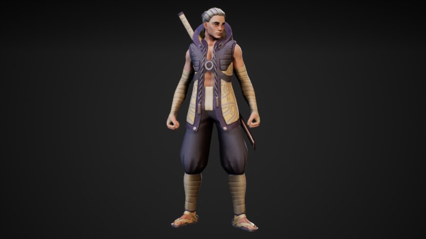UE虚幻引擎 模块化 RPG 角色 Aki - Stylized Character