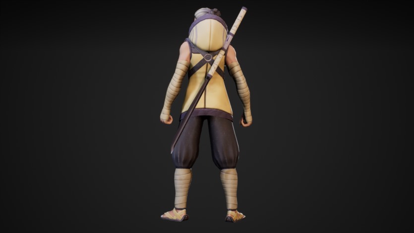 UE虚幻引擎 模块化 RPG 角色 Aki - Stylized Character