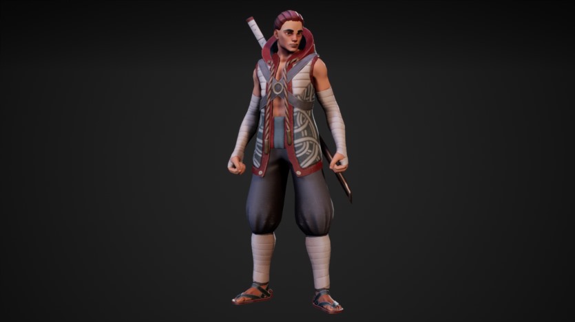 UE虚幻引擎 模块化 RPG 角色 Aki - Stylized Character